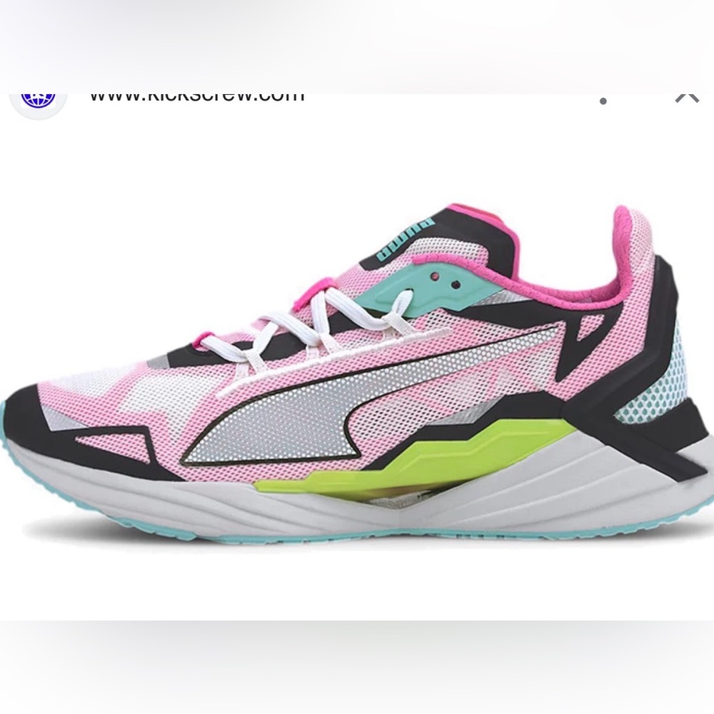 Puma ultraride running sneakers Aruba blue pink
